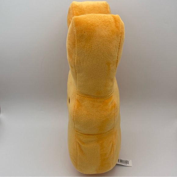 Peeps Bunny Plush Toy Orange Bow Tie Carrot Pillow Stuffed Animal 13 Inch Spring - Picture 2 of 6